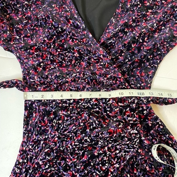 Diane Von Furstenberg Katherine Velvet Burnout Wrap Dress - Picture 7 of 10